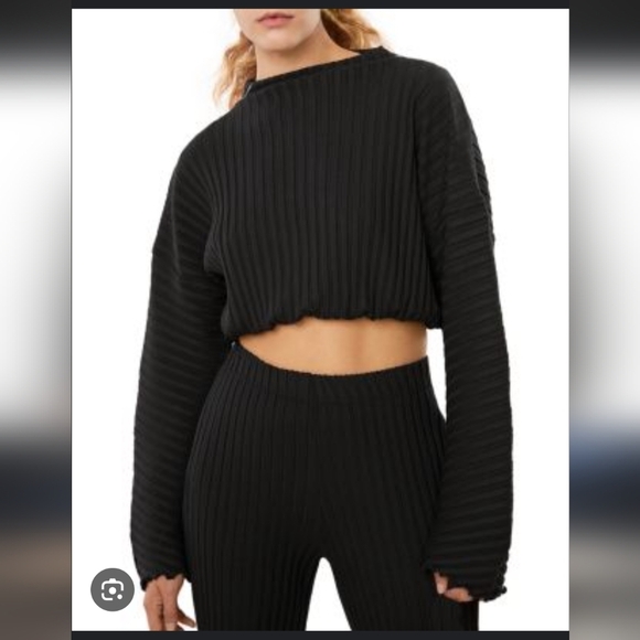 Simon Miller Zippie Top In Black - Picture 1 of 7